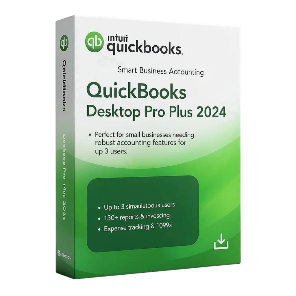 QuickBooks Desktop Pro Plus 2024 1 User
