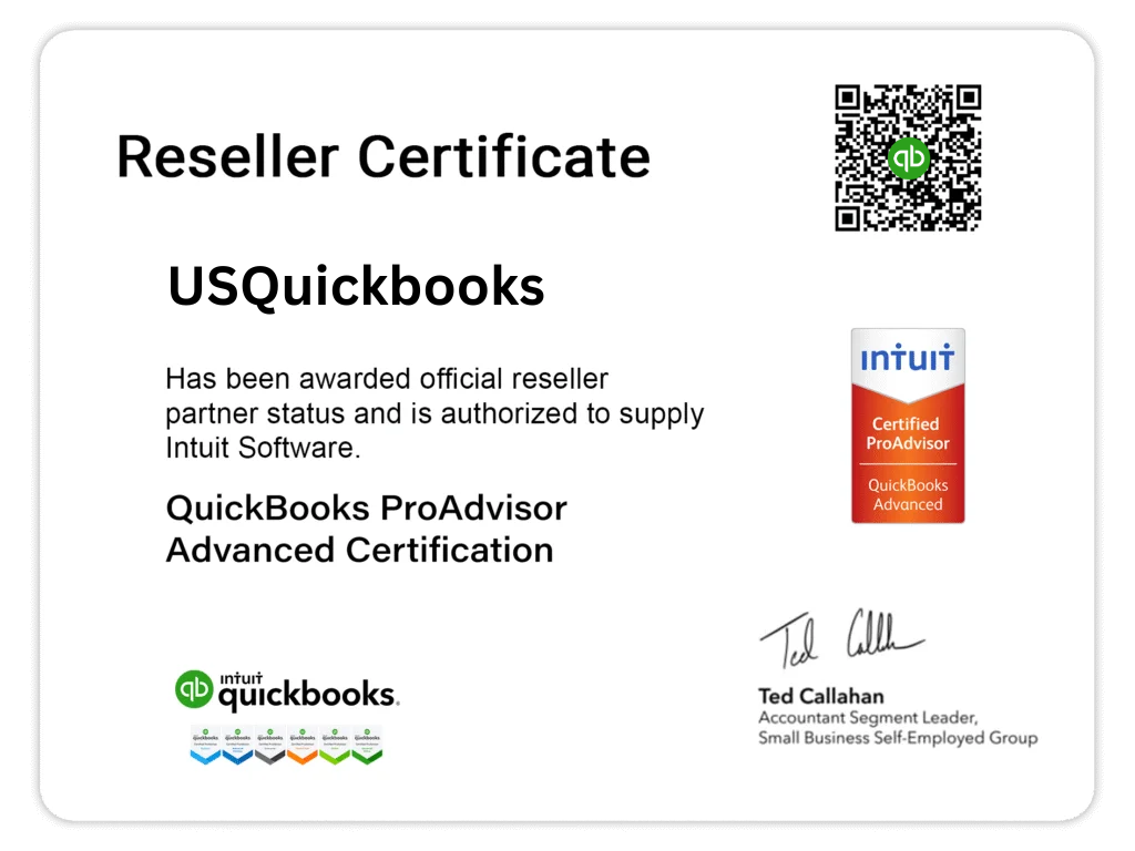 Reseller certificate